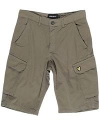 Lyle & Scott - Cotton Cargo Shorts - Lyst