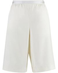 Agnona - ウール ショートパンツ - Lyst