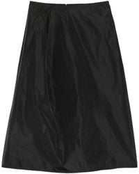 Sofie D'Hoore - Pleated A-Line Midi Skirt - Lyst