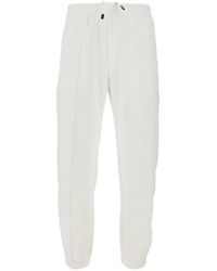 Emporio Armani - Elasticated Waist Trousers - Lyst