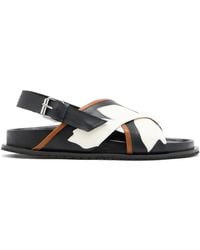 Plan C - Criss Cross-Strap Sandals - Lyst