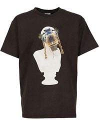 SHT - Graphic-Print T-Shirt - Lyst