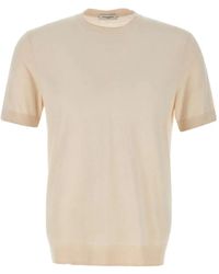 Paolo Pecora - Camiseta de mezcla de seda - Lyst