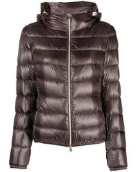 Herno - High-Shine Puffer Jacket - Lyst