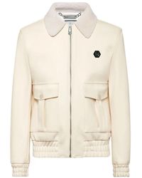 Philipp Plein - Logo-Patch Jacket - Lyst