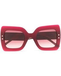 Carolina Herrera - Oversize Square-Frame Sunglasses - Lyst