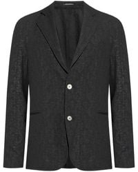 Emporio Armani - シングルジャケット - Lyst