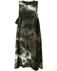 Y's Yohji Yamamoto - Sleeveless Tie-Dye Dress - Lyst