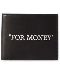 Off-White c/o Virgil Abloh - Portemonnaie mit "For Money"-Print - Lyst