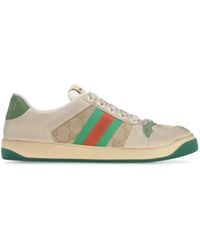 Gucci - Men's Screener Leather Sneaker - Lyst