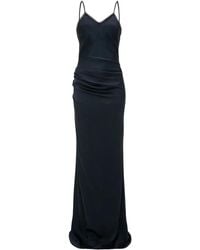 Victoria Beckham - Lace-Detail Cami Dress - Lyst