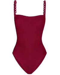 Paramidonna - Scarlett Badeanzug Mit Kettendetail - Lyst