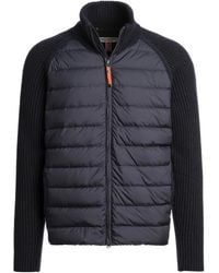 Parajumpers - Gesteppte Olmo Jacke aus Rippstrick - Lyst