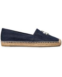 Tory Burch - Eleanor Logo-Plaque Espadrilles - Lyst