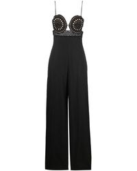 Stella McCartney - Broderie Anglaise Jumpsuit - Lyst