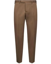 PT Torino - Wool Trousers - Lyst