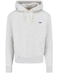 Autry - Logo-Embroidered Hoodie - Lyst