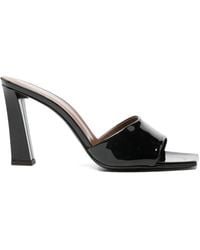 Giuseppe Zanotti - ブロックヒール スクエアトゥ ミュール - Lyst