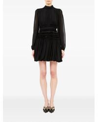 Ulla Johnson - Celestine Ruffled Silk Mini Dress - Lyst