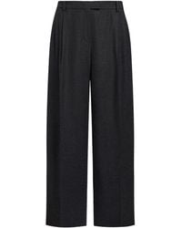 12 STOREEZ - Wide-Leg Tailored Trousers - Lyst