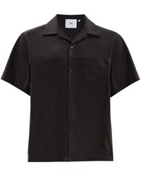 RTA - Short-sleeve Leather Shirt - Lyst