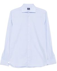 Truzzi - Spread-Collar Button-Up Shirt - Lyst