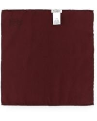 Brunello Cucinelli - Solomeo Embroidered Silk Pocket Square - Lyst
