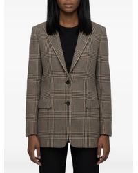 Tagliatore - Bertha Checked Blazer - Lyst