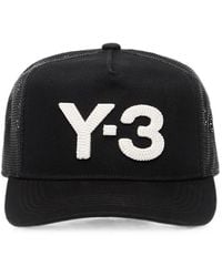 Y-3 - Mesh-Panel Trucker Cap - Lyst