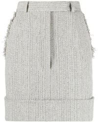 Thom Browne - Tweed Mini-Rok - Lyst