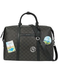 KARL LAGERFELD - Bolso De Viaje Ikon Con Monograma - Lyst