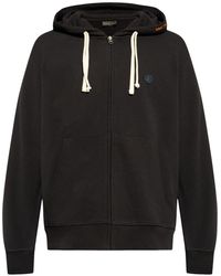 Save The Duck - Embossed Logo Cotton Hooded Jacket - Lyst