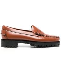 Sebago - Dan Leather Penny Loafers - Lyst