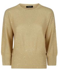Fabiana Filippi - Jersey de punto con apliques de lentejuelas - Lyst