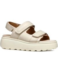 Geox - Double-Strap Platform Sandals - Lyst