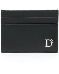 DSquared² - Portefeuille en cuir à plaque logo - Lyst