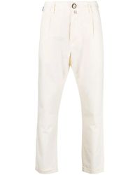 Jacob Cohen - Straight-Leg Cropped Trousers - Lyst