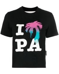 Palm Angels - I Love Pa Tank Top - Lyst