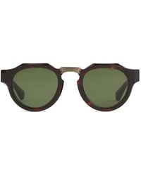 Matsuda - Lunettes De Soleil À Monture Ronde - Lyst