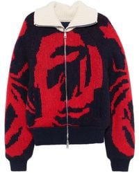 Charles Jeffrey - Knitted Zip Puffer Jacket - Lyst