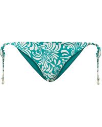 Twinset - Bikini Thong With Botanical Print - Lyst