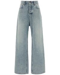 Balenciaga - Distressed Baggy-Fit Jeans - Lyst