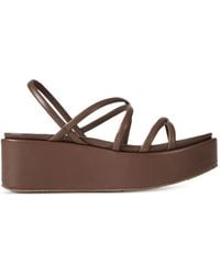 Pedro Garcia - Ninoska Strappy Platform Sandals - Lyst