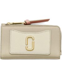 Marc Jacobs - Utility Snapshot Leren Portemonnee Met Rits - Lyst