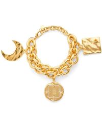 Rabanne - Summer Medas Chain Charm Bracelet - Lyst