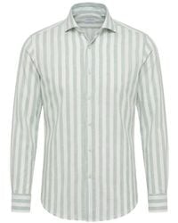Xacus - Camisa Active A Rayas Verticales - Lyst
