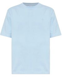 Samsøe & Samsøe - Saotto Logo-Embroidered T-Shirt - Lyst