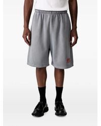 Willy Chavarria - Ccc Buffalo Logo-Embroidered Shorts - Lyst