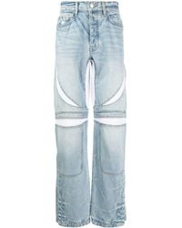 Amiri - MX-3 Jeans mit geradem Bein - Lyst