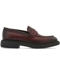 Ferragamo - Penny-Slot Leather Loafers - Lyst